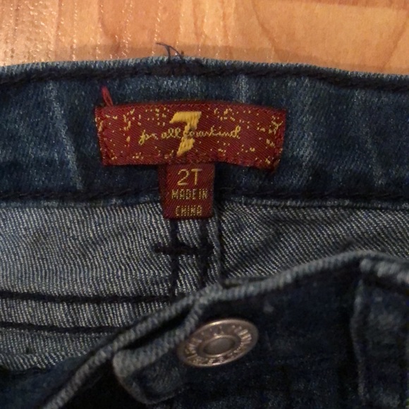 LIKE NEW SEVEN JEANS 2T - Picture 2 of 2